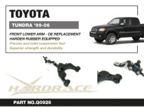 Toyota TUNDRA 99-06 Främre Nedre Länkarmar - OE REPLACEMENT (Förstärkta Gummibussningar) - 2Delar/Set Hardrace